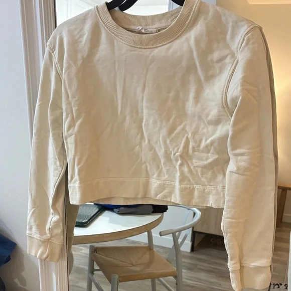 KOTN Off-White Sweatshirt - Picture 1 of 4